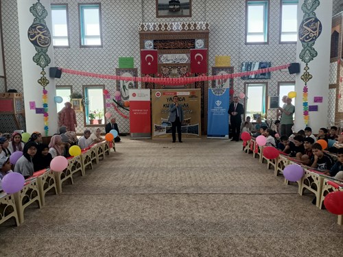 İbrahim Rukiye Demirel Cami Yaz Kur'an Kursu açılışı yapıldı.
