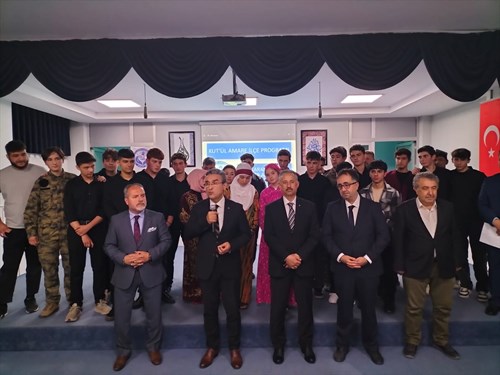 Uluslararası Cevat Ülger Anadolu İmam Hatip Lisesi’ nde ‘Kût'ül-Amâre’ Programı Yapıldı